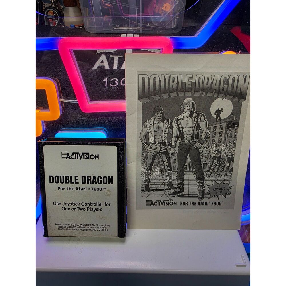 Double Dragon + Manual for Atari 7800